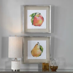 Uttermost Designer Fruits Framed Prints, Set/2 Accessories