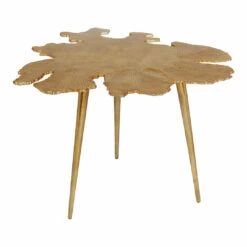 Moe's Home Collection Amoeba Side Table Gold Tables