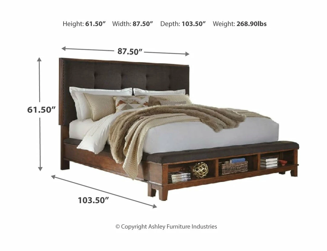 Flash Sale 👍 Signature Design By Ashley® Ralene - Ultimate Best In Class Upholstered Panel Bed ✨ 4 Signature Design By Ashley® Ralene - Ultimate Best In Class Upholstered Panel Bed