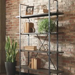 Ashley Furniture Bookcases Gilesgrove - Black/gray - Bookcase