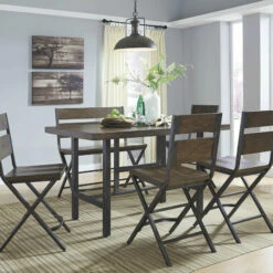Promo ✨ Ashley Furniture Tables Kavara - Light Brown - Rect Dining Room Counter Table 💯 14 Ashley Furniture Tables Kavara - Light Brown - Rect Dining Room Counter Table
