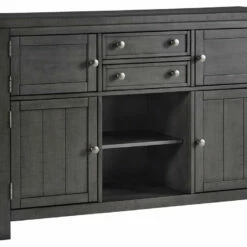 Ashley Furniture Servers Myshanna - Dark Gray - Dining Room Server