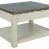 Ashley Furniture Bolanburg - Brown/white - Lift Top Cocktail Table Tables