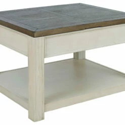 Ashley Furniture Bolanburg - Brown/white - Lift Top Cocktail Table Tables