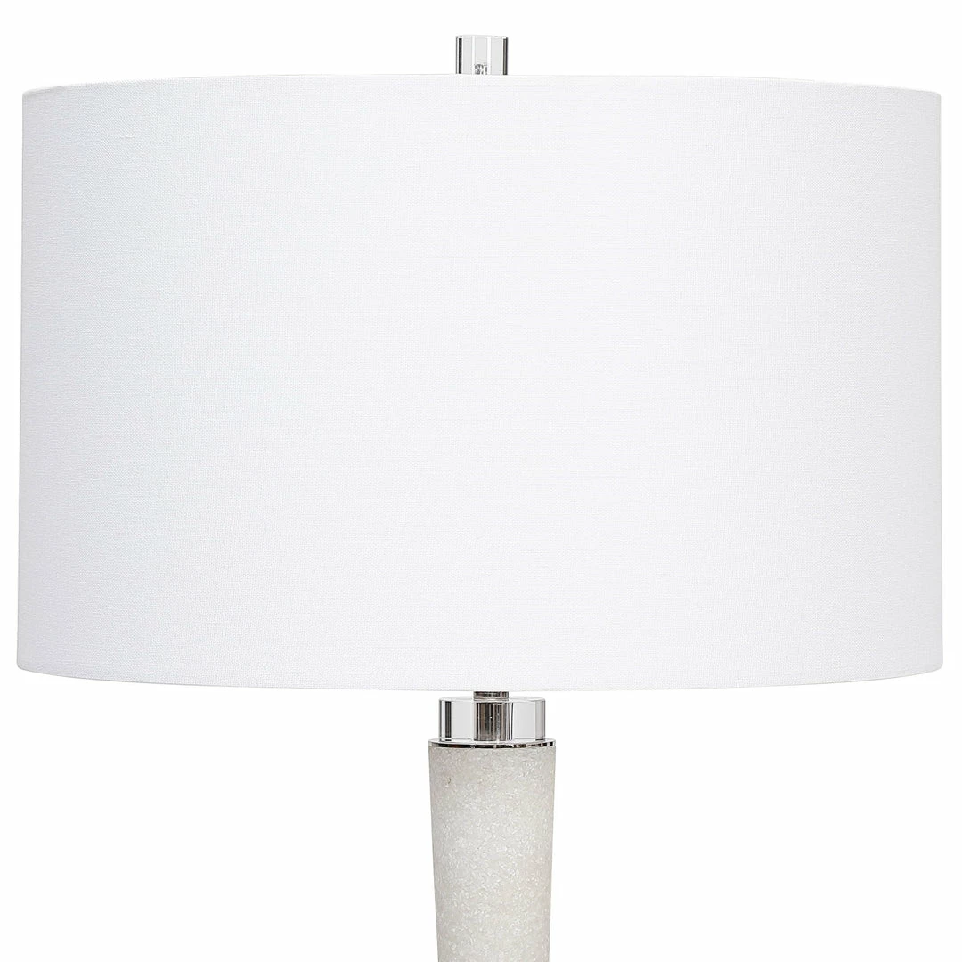 Hot Sale 😉 Uttermost Kently White Marble Table Lamp Accessories 🥰 6 Uttermost Kently White Marble Table Lamp Accessories