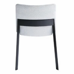 Moe's Home Collection Deco Ash Dining Chair Light Grey-m2