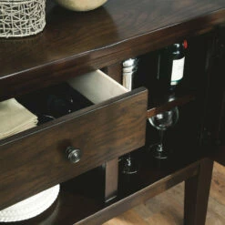 Ashley Furniture Servers Haddigan - Dark Brown - Dining Room Server