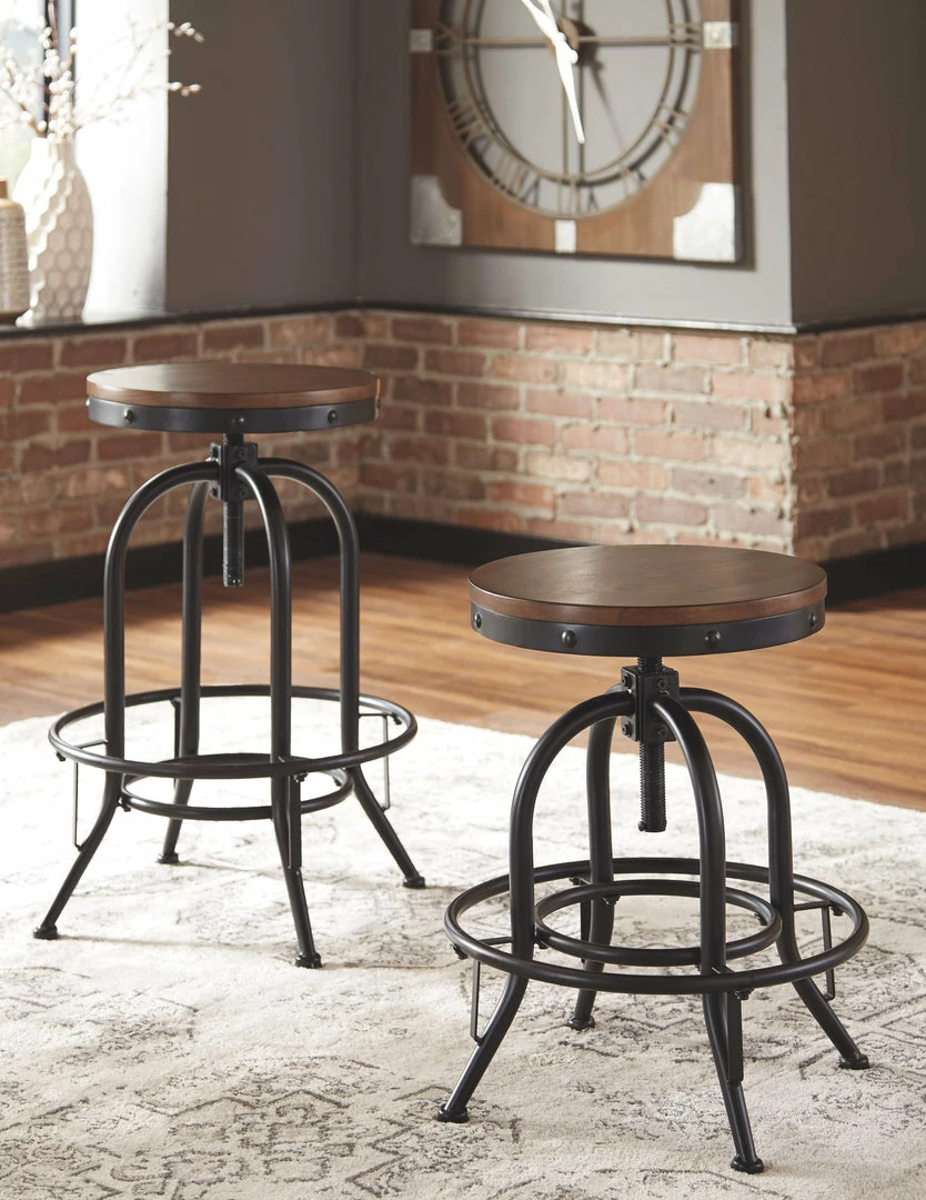 Best Sale 😍 Ashley Furniture Valebeck - Best In Class - Swivel Barstool (2/CN) 🔥 8 Ashley Furniture Valebeck - Best In Class - Swivel Barstool (2/CN)