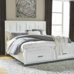 Benchcraft® Beds Brynburg - Best In Class - Panel Bed With 2 Storage Drawers
