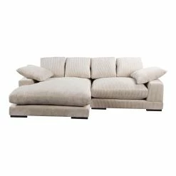 Moe's Home Collection Plunge Sectional Cappuccino Sectionals