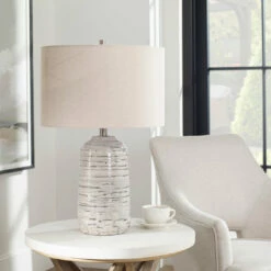 Uttermost Cyclone Ivory Table Lamp Accessories