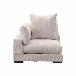 Moe's Home Collection Tumble Corner Cappuccino Sectional Pieces