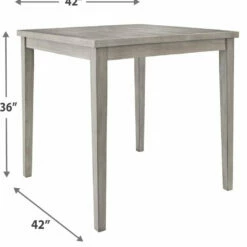 Signature Design By Ashley® Parellen - Dark Gray - 5 Pc. - Counter Table, 4 Barstools Dining Room Sets