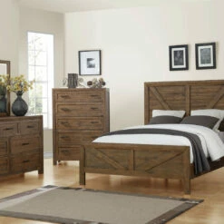 Emerald Home Beds Pine Valley Solid Wood Bed Kit