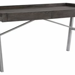 Ashley Furniture Desks Raventown - Grayish Brown - Home Office Desk