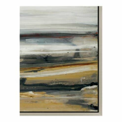 Moe's Home Collection Accessories Color Swathe Wall Décor W/frame Large