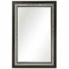 Uttermost Chamberlain Silver & Ebony Mirror