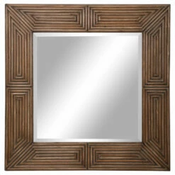 Accessories Uttermost Traveler Geometric Square Mirror