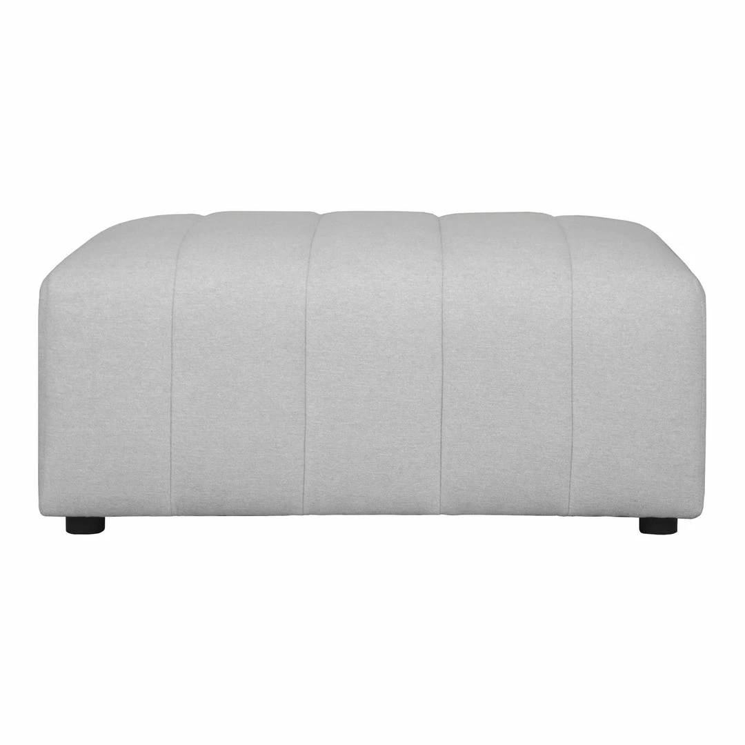 Best Pirce ✨ Moe's Home Collection Lyric Ottoman Oatmeal 🎉 3 Moe's Home Collection Lyric Ottoman Oatmeal