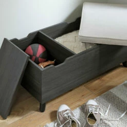 Signature Design By Ashley® Yarlow - Dark Gray - Storage Bench