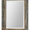 Accessories Uttermost Bozeman Distressed Blue Mirror