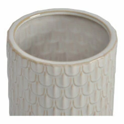 Moe's Home Collection Accessories Herb Planter 5in White