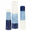 Brand new 🤩 Uttermost Sconset White & Blue Vases, S/3 🧨 2 Uttermost Sconset White & Blue Vases, S/3