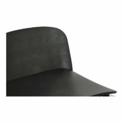 Moe's Home Collection Looey Counter Stool Black-m2 Stools