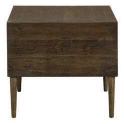 Discount 🔔 Ashley Furniture Kisper - Dark Brown - Square End Table Tables 💯 19 Ashley Furniture Kisper - Dark Brown - Square End Table Tables