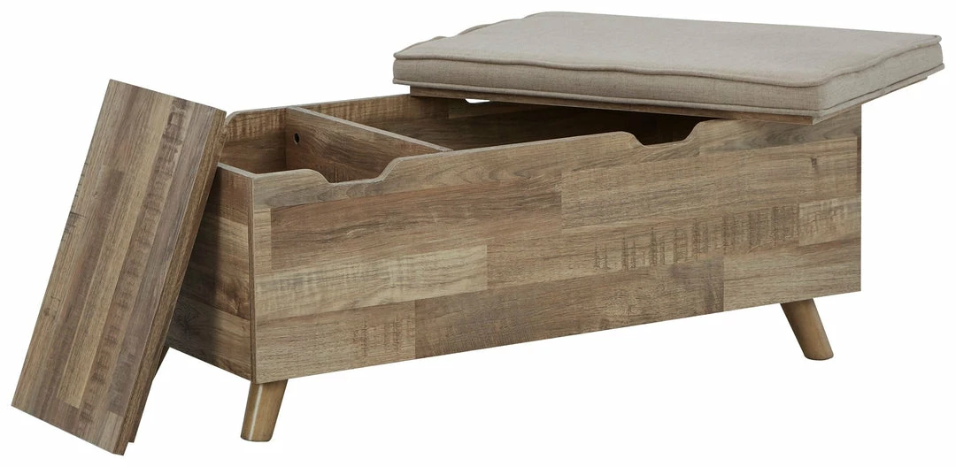 Cheapest ⭐ Signature Design By Ashley® Benches Gerdanet - Beige - Storage Bench 🔔 4 Signature Design By Ashley® Benches Gerdanet - Beige - Storage Bench
