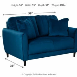 Discount ๐ Ashley Furniture Enderlin - Blue - Loveseat โ 13 Ashley Furniture Enderlin - Blue - Loveseat
