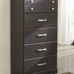 Signature Design By Ashley® Reylow - Dark Ultimate Best In Class Dresser, Mirror, Bookcase Bed
