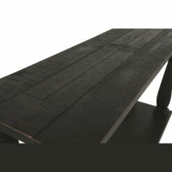 Ashley Furniture Mallacar - Black - Sofa Table Tables