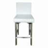 Hot Sale ๐ Moe's Home Collection Giro Swivel Barstool White Stools ๐ 2 Moe's Home Collection Giro Swivel Barstool White Stools