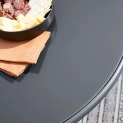 Ashley Furniture Tables Palm Bliss - Gray - Round Dining Table