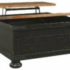 Ashley Furniture Tables Valebeck - Black/brown - Lift Top Cocktail Table