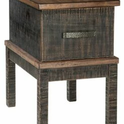 Ashley Furniture Stanah - Brown / Beige - Chair Side End Table Tables
