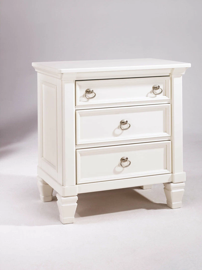 New ⌛ Ashley Furniture Prentice - White - Three Drawer Night Stand Nightstands 😉 8 Ashley Furniture Prentice - White - Three Drawer Night Stand Nightstands