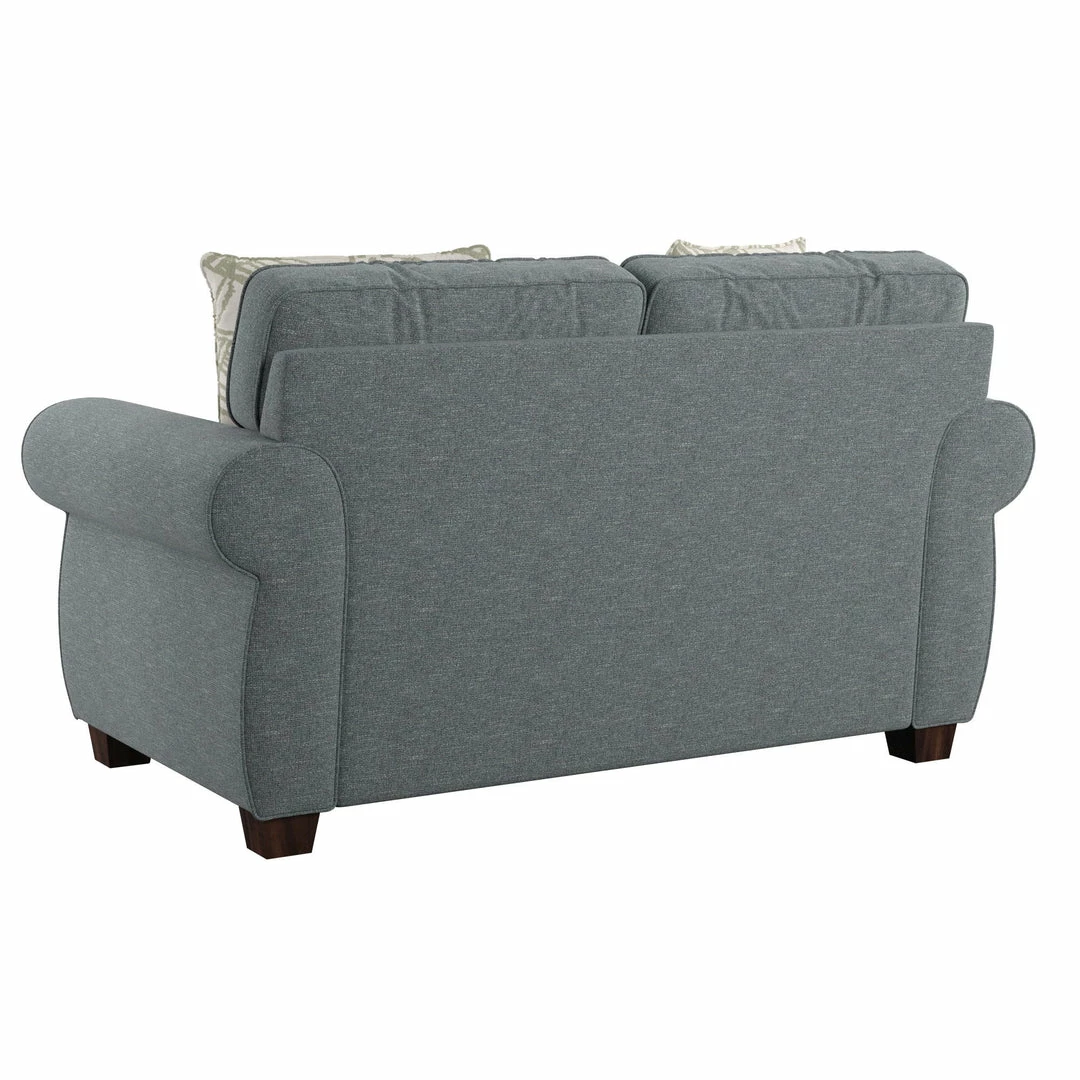 Best deal 😀 Emerald Home Loveseats Royce Complete Loveseat, Slate Blue 🌟 7 Emerald Home Loveseats Royce Complete Loveseat, Slate Blue
