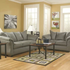 Ashley Furniture Darcy - Loveseat Contemporary - Stationary Loveseats