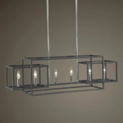 Wholesale 🌟 Uttermost Quadrangle 6 Light Rectangular Chandelier Accessories ⌛ 14 Uttermost Quadrangle 6 Light Rectangular Chandelier Accessories