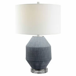 Accessories Uttermost Blackjack Charcoal Table Lamp