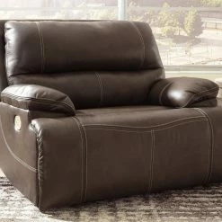 Ashley Furniture Ricmen - Wide Seat Power Recliner