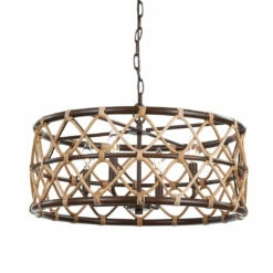 Accessories Uttermost Hilo 4 Light Drum Pendant