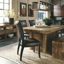 Ashley Furniture Sommerford - Brown - Dining Uph Side Chair (2/cn) Chairs