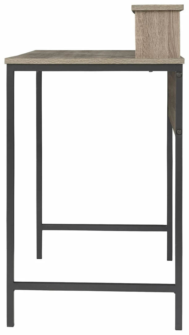 Discount 🔥 Ashley Furniture Desks Titania - Light Brown/gunmetal - Home Office Small Desk 😍 9 Ashley Furniture Desks Titania - Light Brown/gunmetal - Home Office Small Desk
