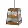 Uttermost Glasshouse 4 Light Lantern Pendant