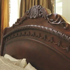 Millennium® By Ashley North Shore - Dark Ultimate Best In Class California Sleigh Bed Beds