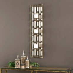Outlet ⌛ Uttermost Loire Mirrored Wall Sconce Accessories 😍 5 Uttermost Loire Mirrored Wall Sconce Accessories