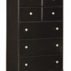Ashley Furniture Mirlotown - Almost Black - Five Drawer Chest Chests